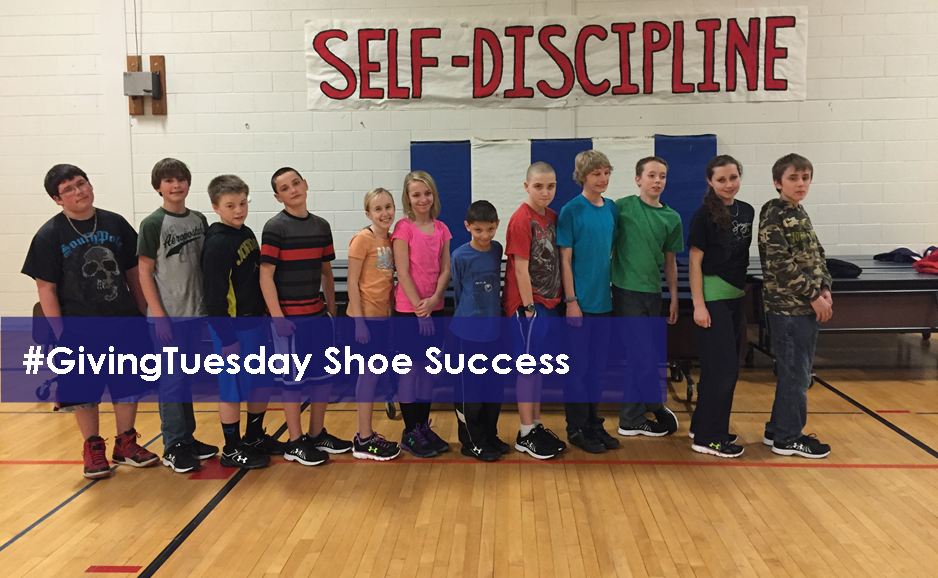 #GivingTuesday Shoe Success